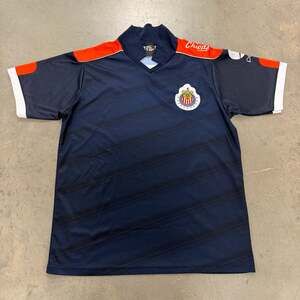 Chivas Guadalajara Tecate Sponsor Jersey Navy Orange